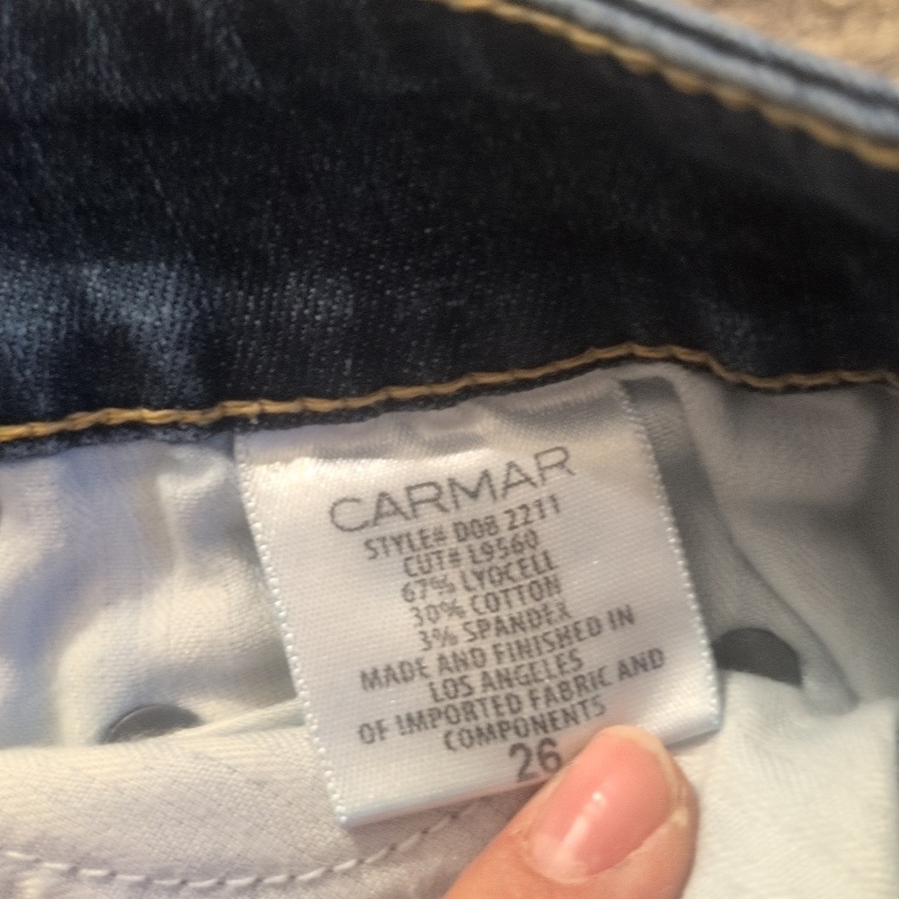 Carmar Skinny Jeans Size 26 - Picture 8 of 8